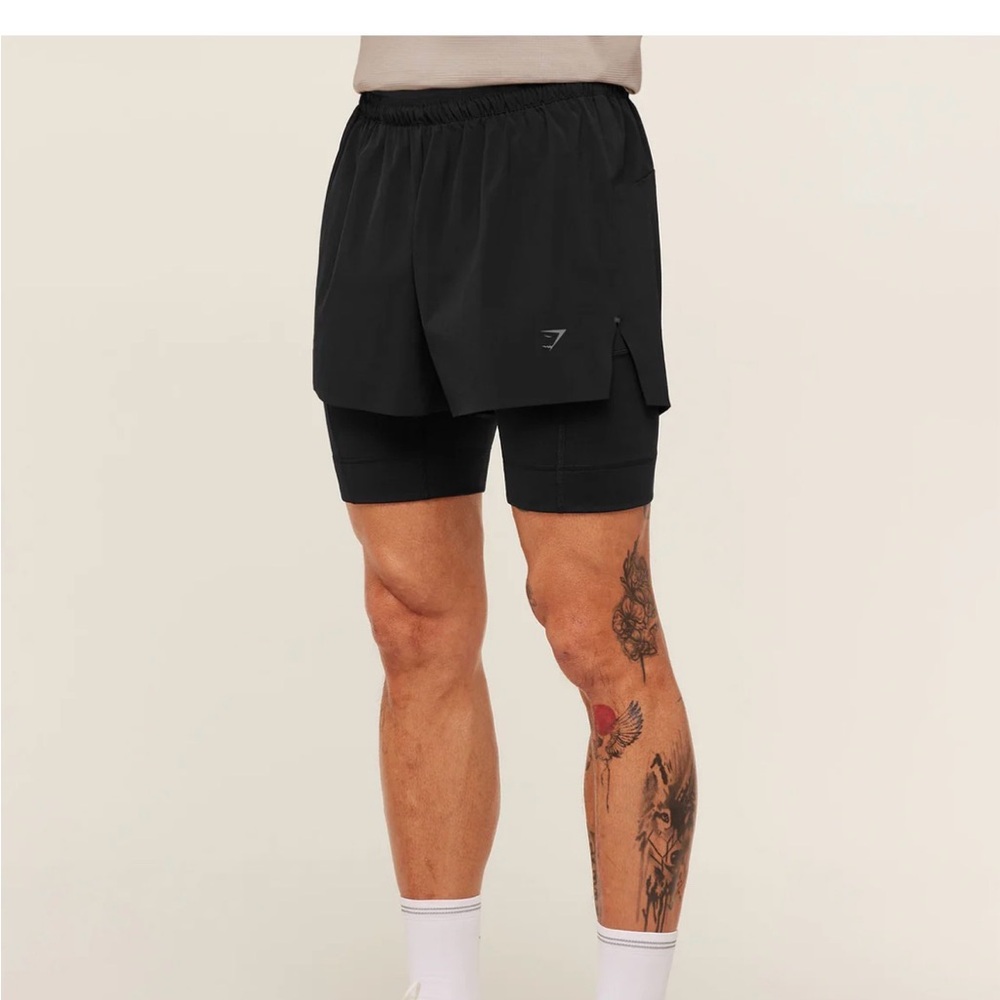 Gymshark Black Athletic Shorts